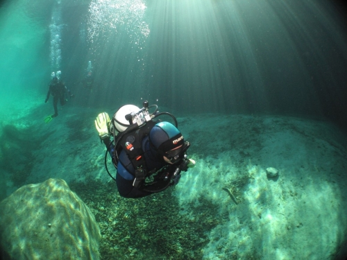 Verzasca, Sonnenbad